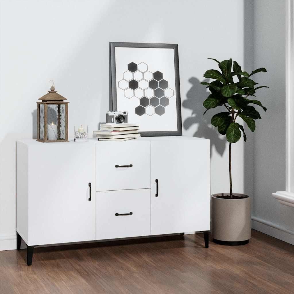 vidaXL Sideboard Weiß 100x36x60 cm Holzwerkstoff Produktbild 