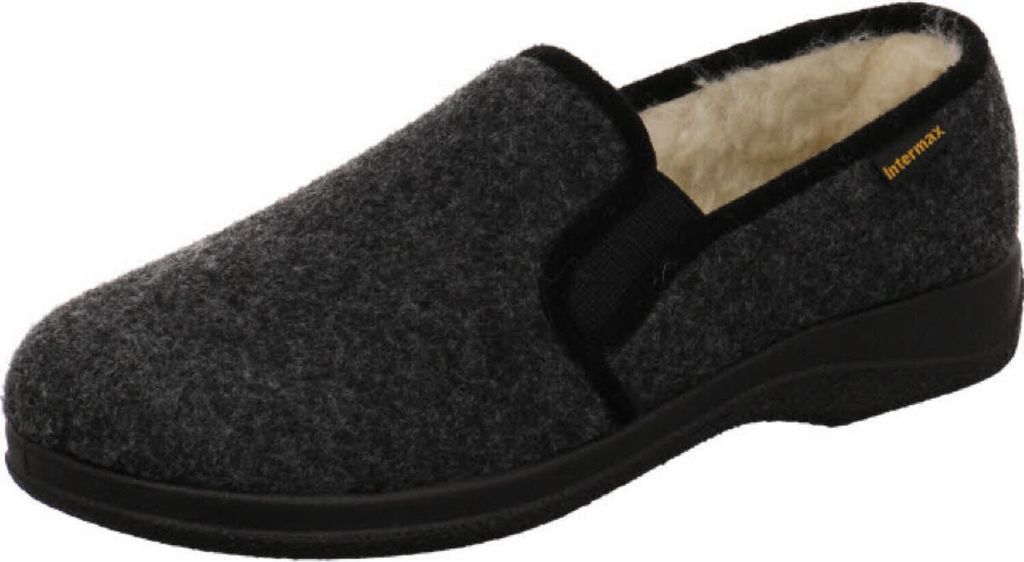 Intermax Herren Hausschuh grau