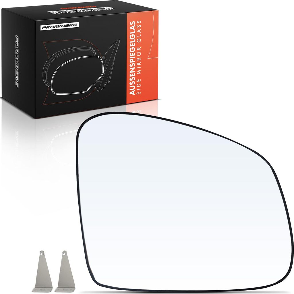 Frankberg 1x Spiegelglas Außenspiegel rechts für Renault Twingo III Smart Forfour Schrägheck