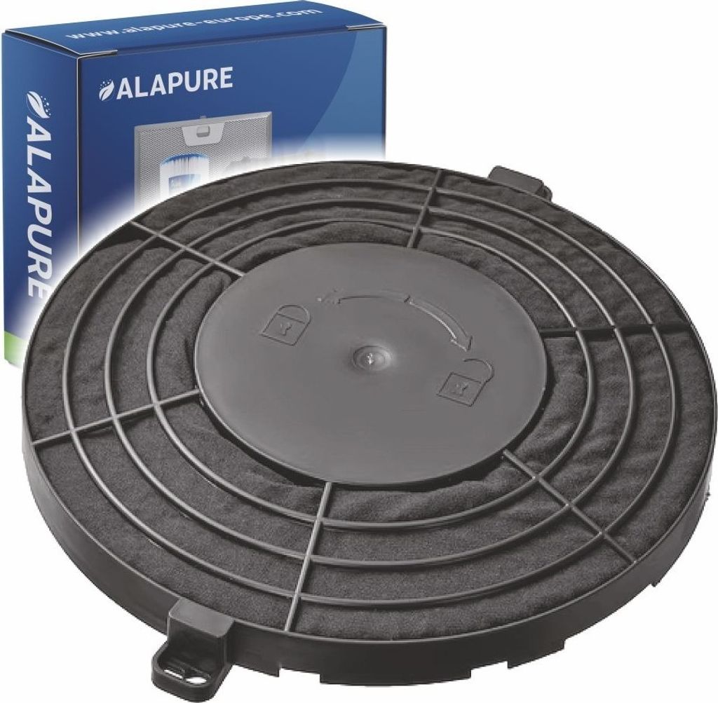 Alapure Longlife Aktivkohlefilter geeignet für Elica F00572 / Modell 48