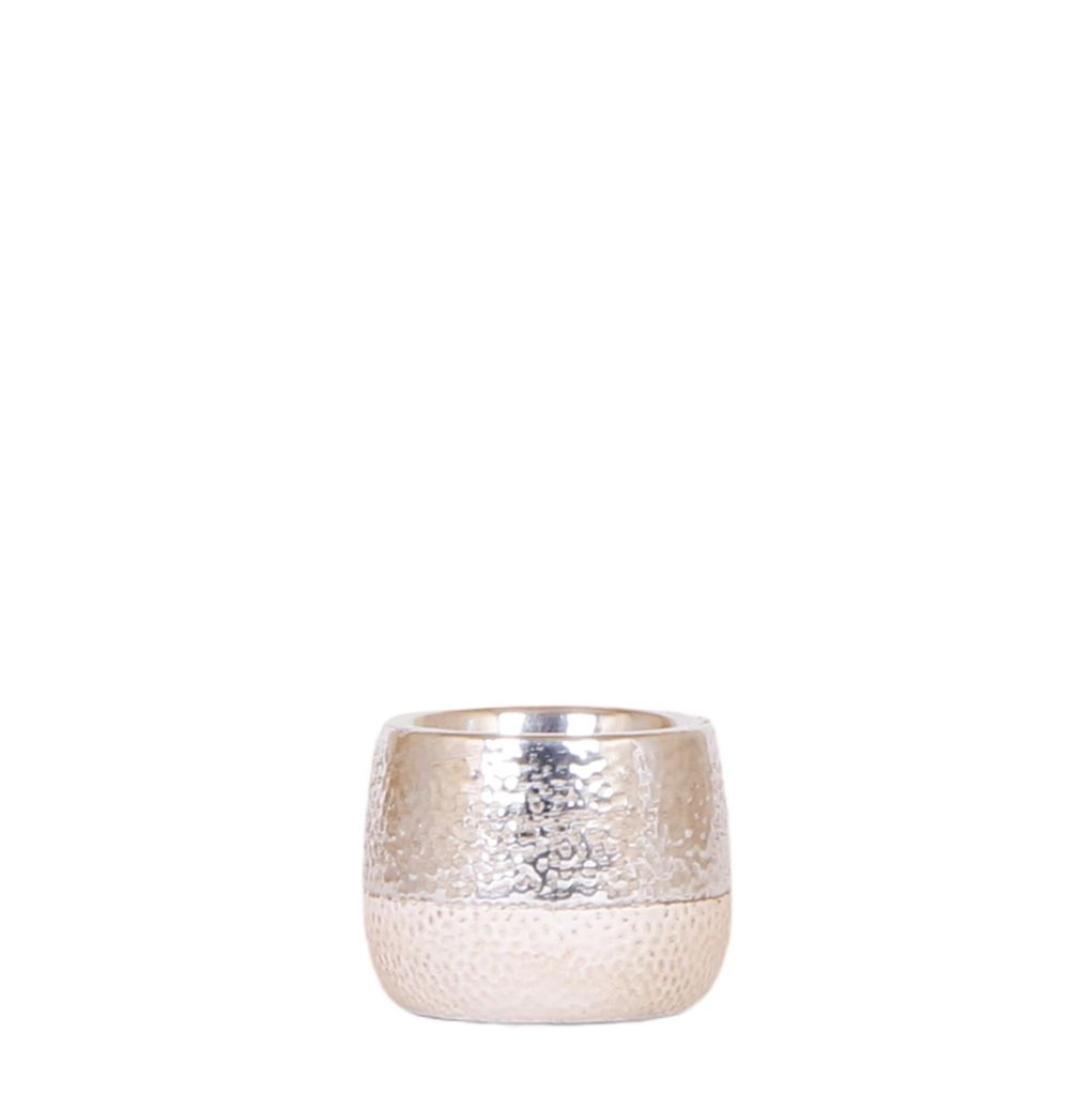 Kolibri Home Keramik Elite-Topf Silber – Ø6 cm Produktbild 