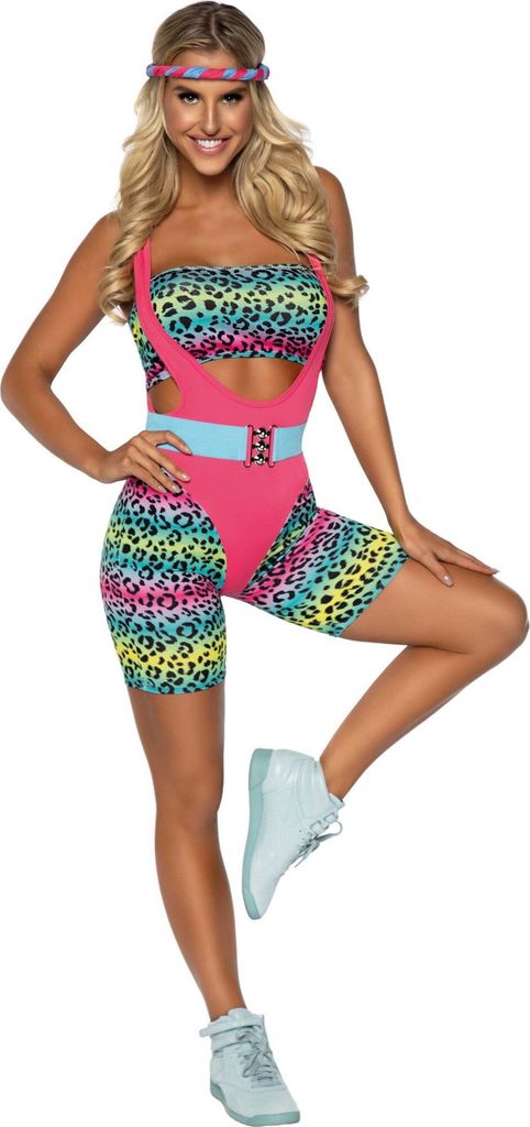y Aerobic Girl Kostüm Größe: L Produktbild 
