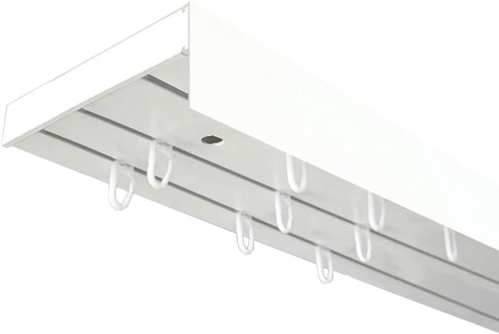 SN Deco - Vorhangschiene SH Set, 3-läufig, weiß 360 cm, Produktbild 