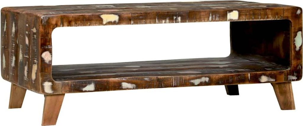 "im Sonderangebot"Satztische/Couchtisch elegantes Design - Wohnzimmertisch - 90x50x35cm Massives upgecyceltes Holz - Couchtische DEMöbel885697