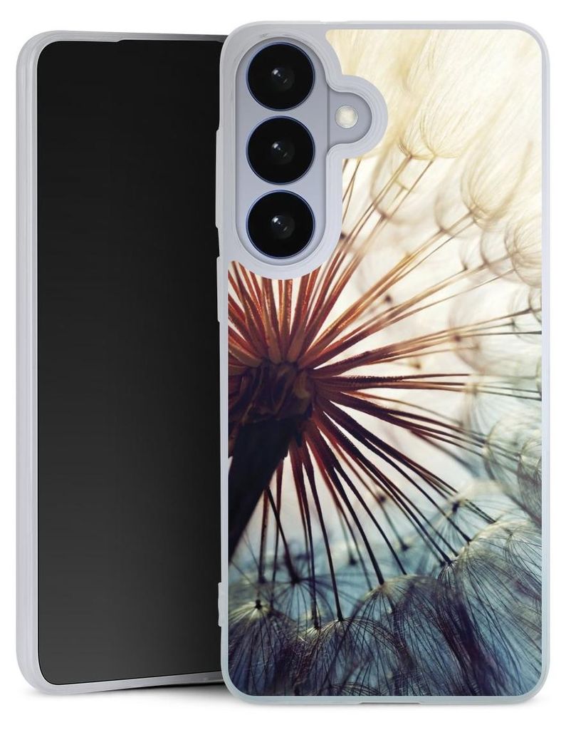 DeinDesign Slim Hülle für Samsung Galaxy S26 Silikon Case Ultra Dünn Handyhülle Blumen Fotografie Pusteblume