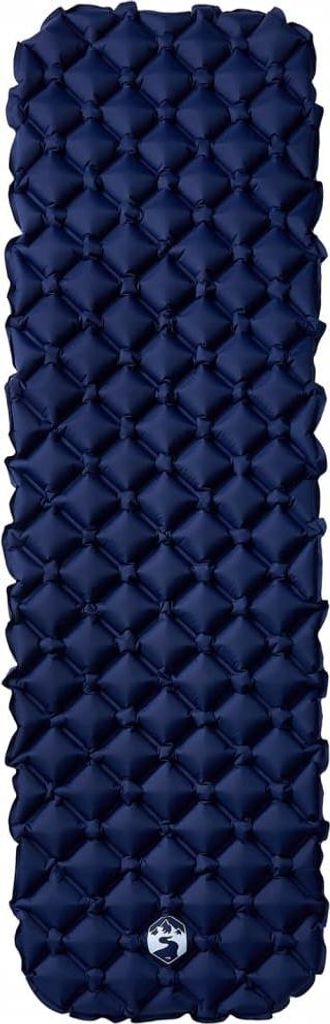 vidaXL Aufblasbare Isomatte Marineblau 190x58x6 cm