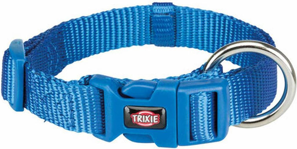 Hundehalsband Trixie New Premium Kobaltblau L/XL 40-65 cm