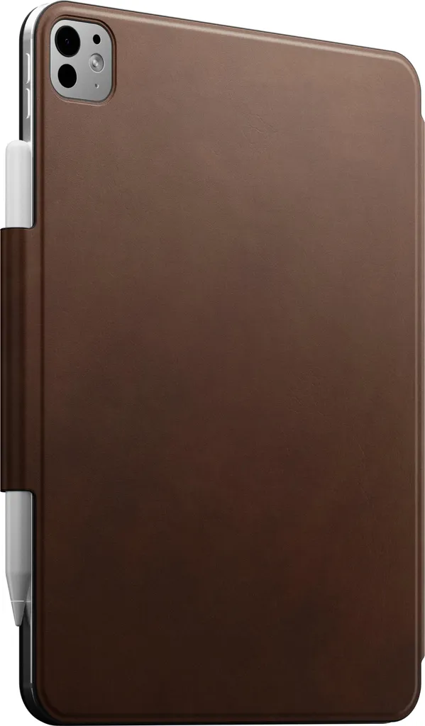 Housse iPad Pro 11 M4 Cuir pour Travail Nomade et Support Magnétique