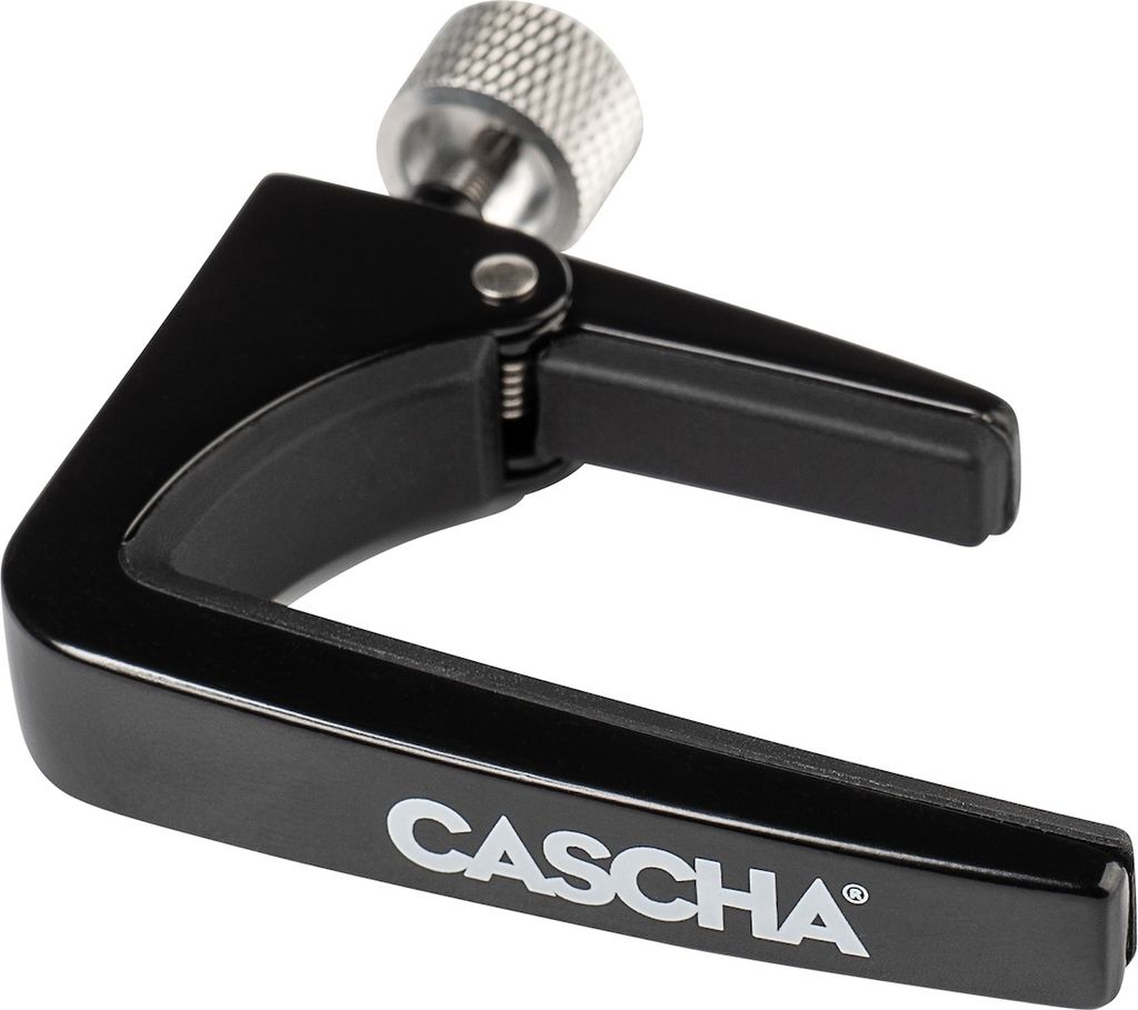 Cascha CACP2A Noir guitare capodastre Image du produit 