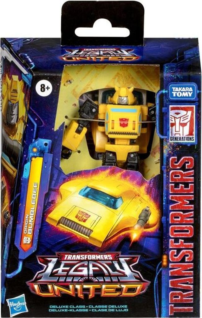 Transformers Legacy United Origin Blumblebee Deluxe Figur 14cm (DE)