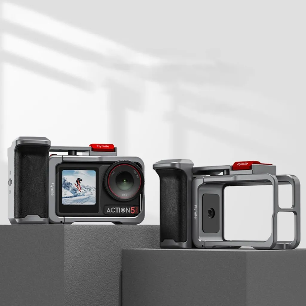 Support de Stabilisation Vlogging pour DJI Action 4/3 avec Poignée