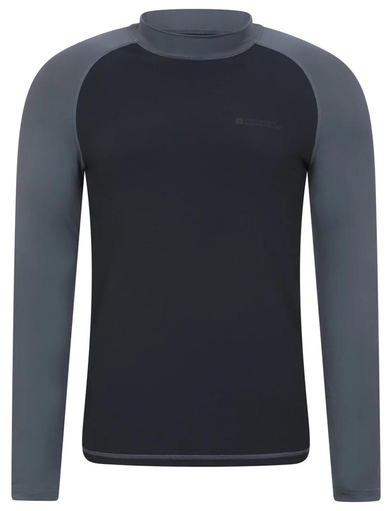 Animal - Hautausschlagschutz-Oberteil für Herren, Langärmlig MW5063 (4XL) (Schwarz/Weiß)