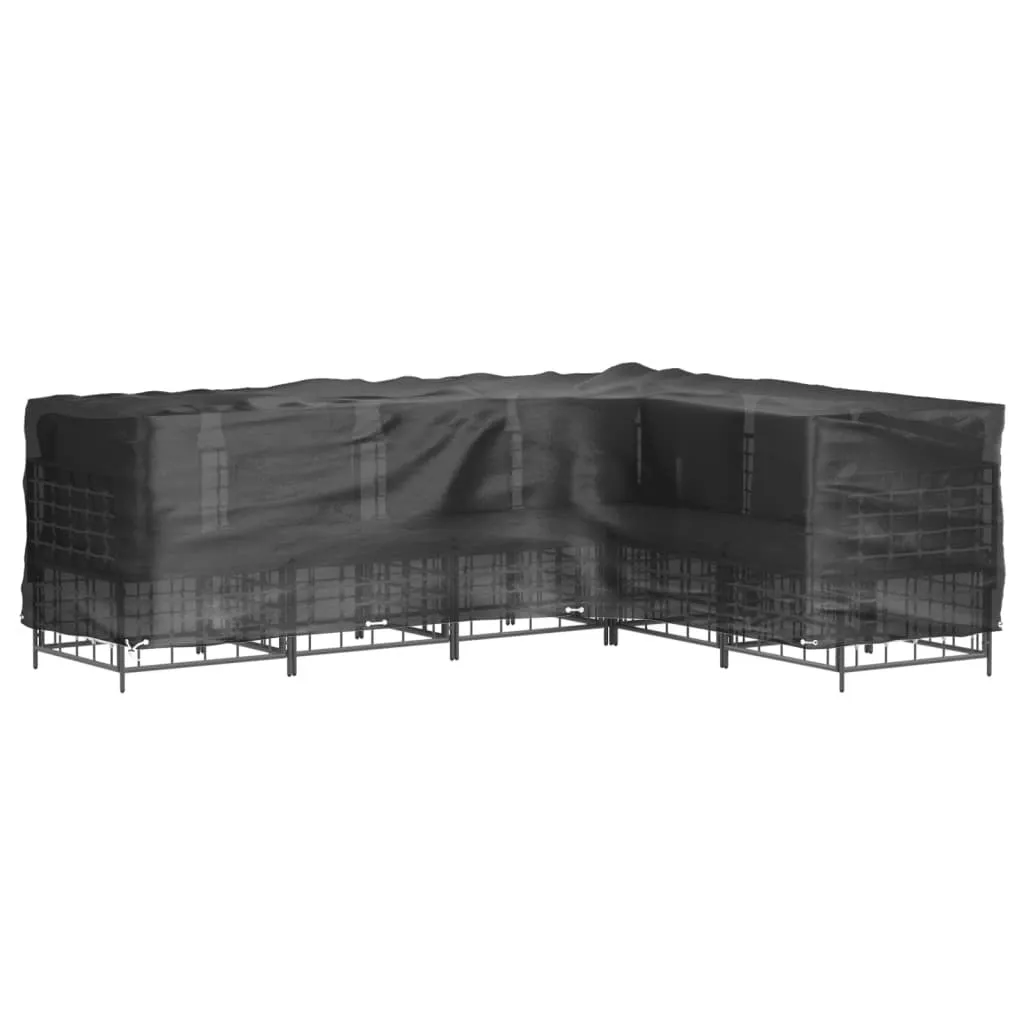 Custodia Divano Angolare Giardino 210x260x80 cm | Resistente UV - 9