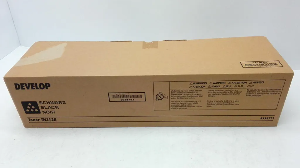 Cartuccia Toner TN-312K Develop 8938713000 Nero per Ineo +351 Originale