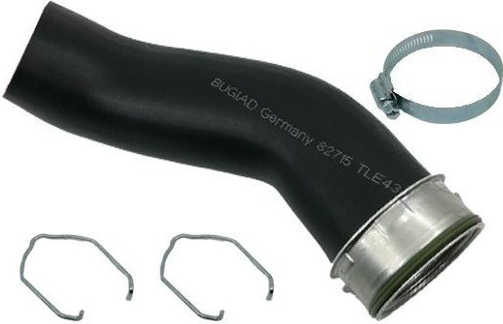 BUGIAD 82715Prokit Turbo Ladeluftschlauch für VW Transporter V Bus (7HB, 7HJ, 7EB, 7EJ, 7EF, 7EG, 7HF, 7EC) Multivan V (7HM, 7HN, 7HF, 7EF, 7EM, 7EN)