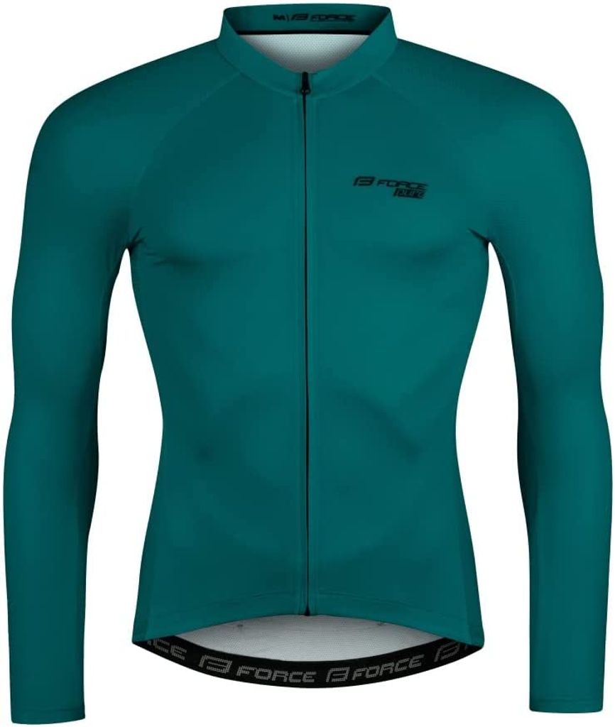 Force Pure Trikot Herren lang petrol größe S 90014441-S