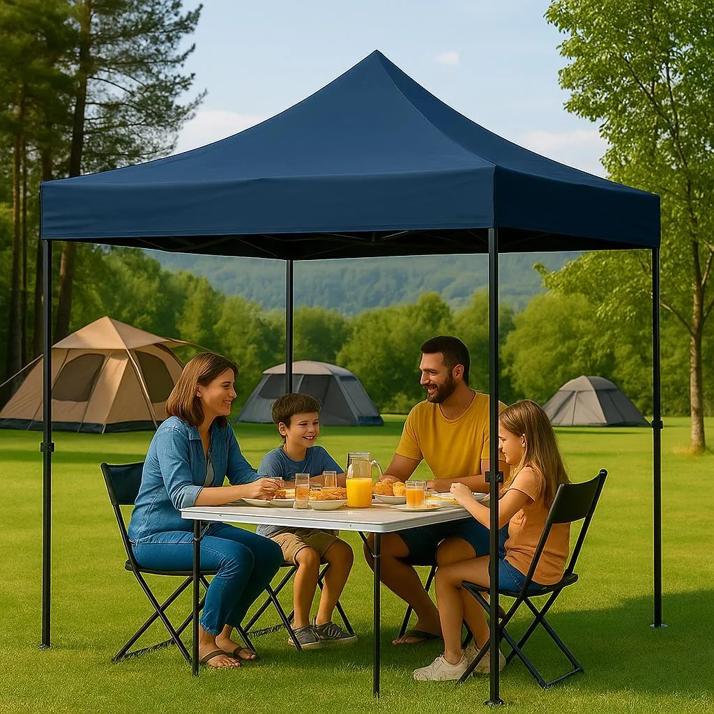 Tente de réception 3x3 m pour mariage et fête - Pavillon pro stable