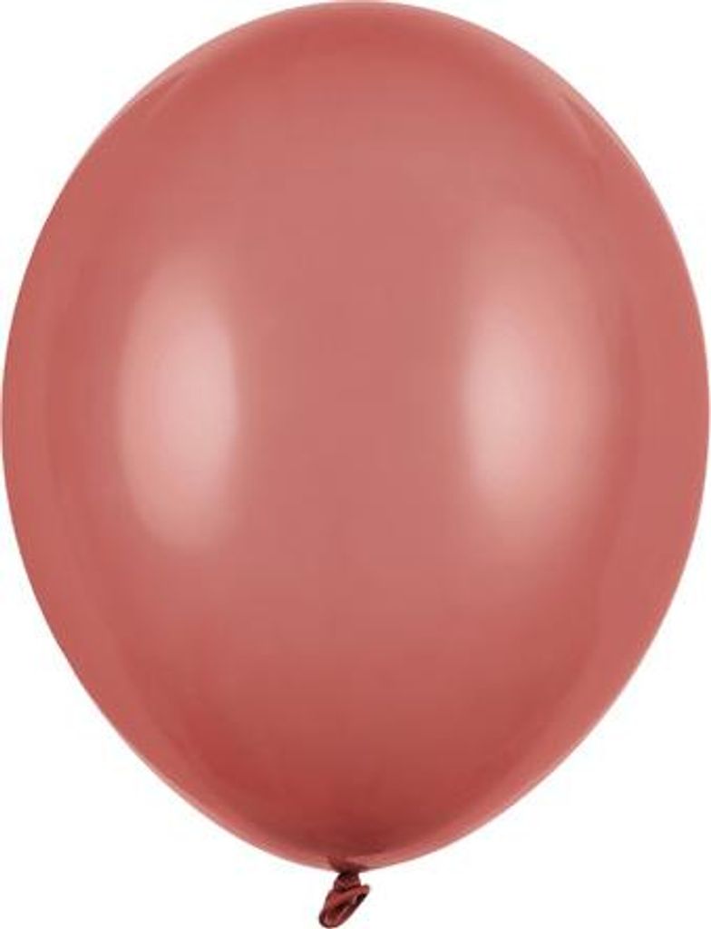 Strong Balloons 27 cm, Pastell Burgund (1 Packung / 100 Stück)