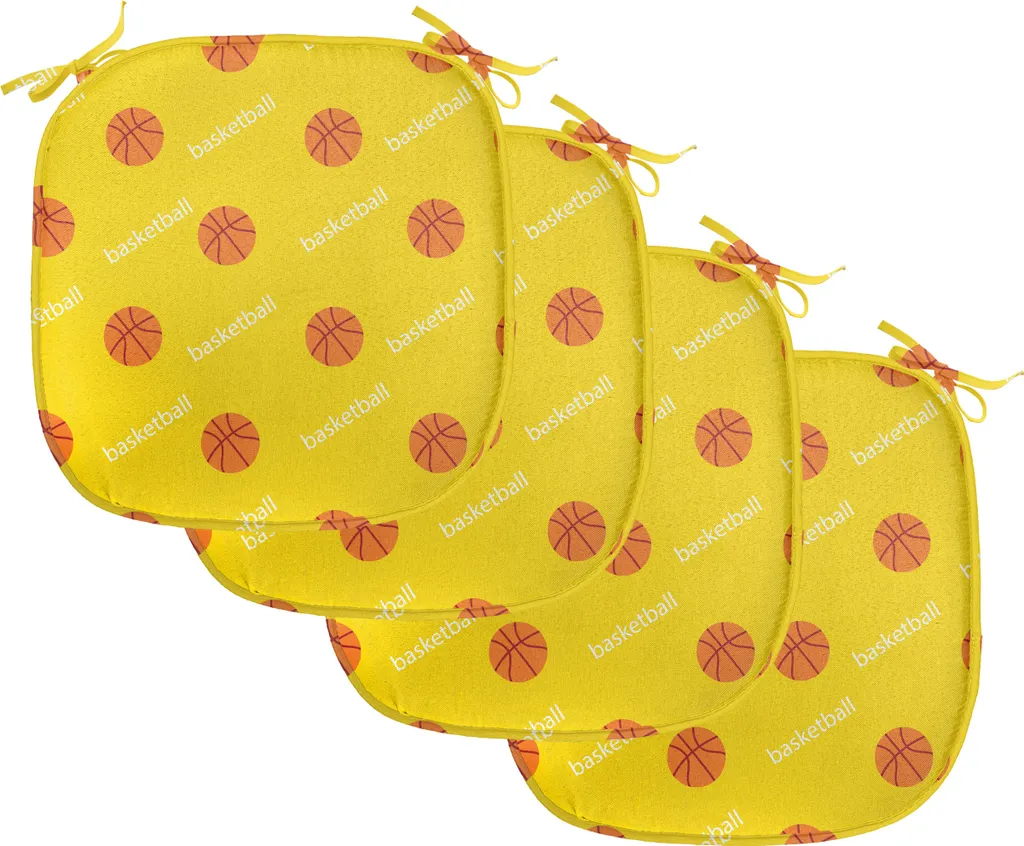 Coussin de chaise pour enfant et famille lot de 4 assises de repas