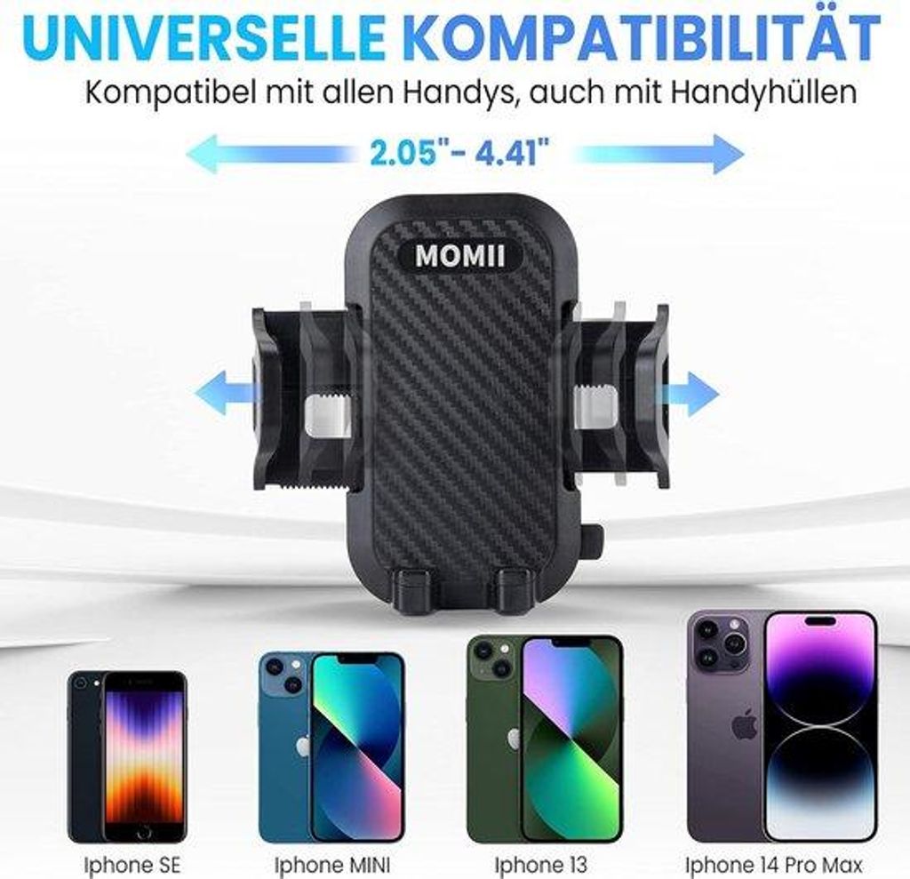 Magnetische iPhone-houder voor auto ventilatie zuignap