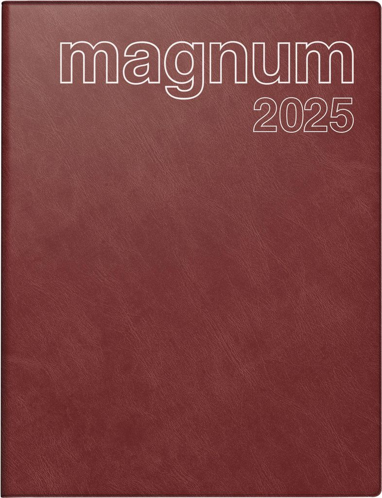 rido idé Buchkalender "magnum Catana" 2025 weinrot Produktbild 