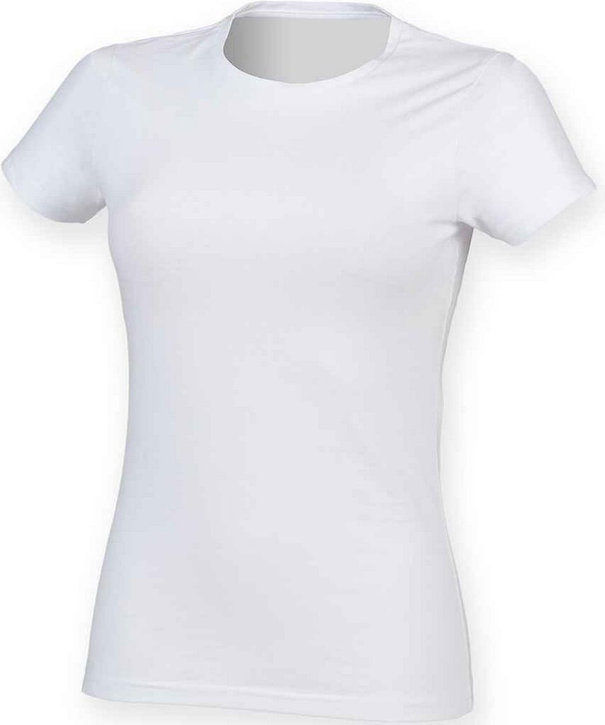SF - "Feel Good" T-Shirt für Damen PC5633 (XS) (Weiß)