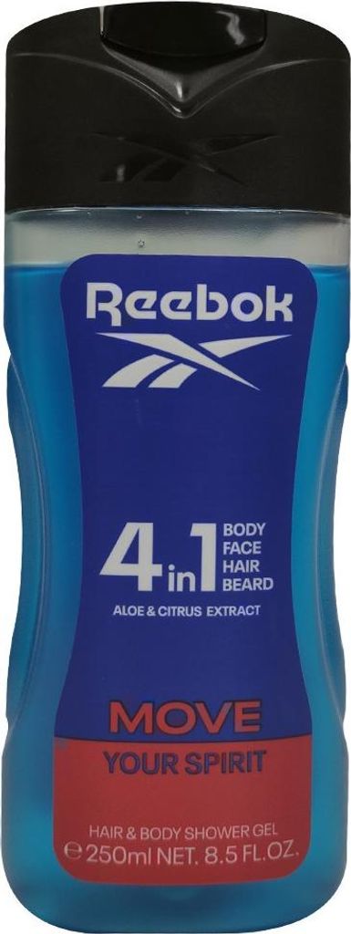 Gel doccia Move Your Spirit per uomo 250 - Reebok Immagine del prodotto 