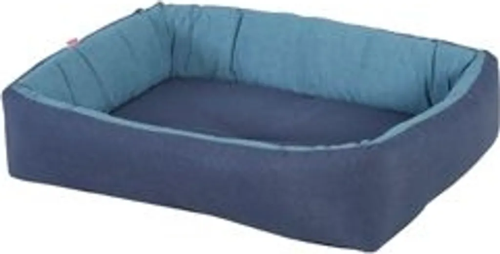 Couchage Chien Intérieur Indigo 53cm - Lit Cosy pour Sieste et Repos Calme