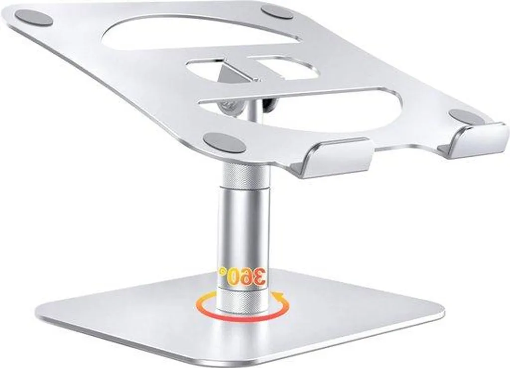 Support ordinateur portable ergonomique pour télétravail réglable 17"