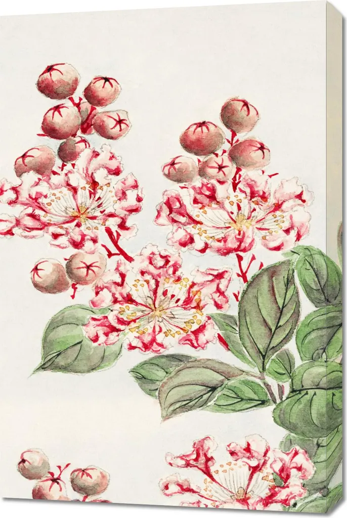 Arte Giapponese Morikaga Sarusubi 60x90 - Stampa Vintage Meiji