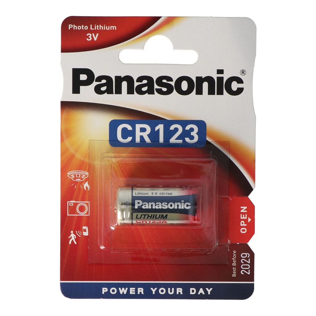 1 Panasonic Photo CR 123 A Lithium Produktbild 