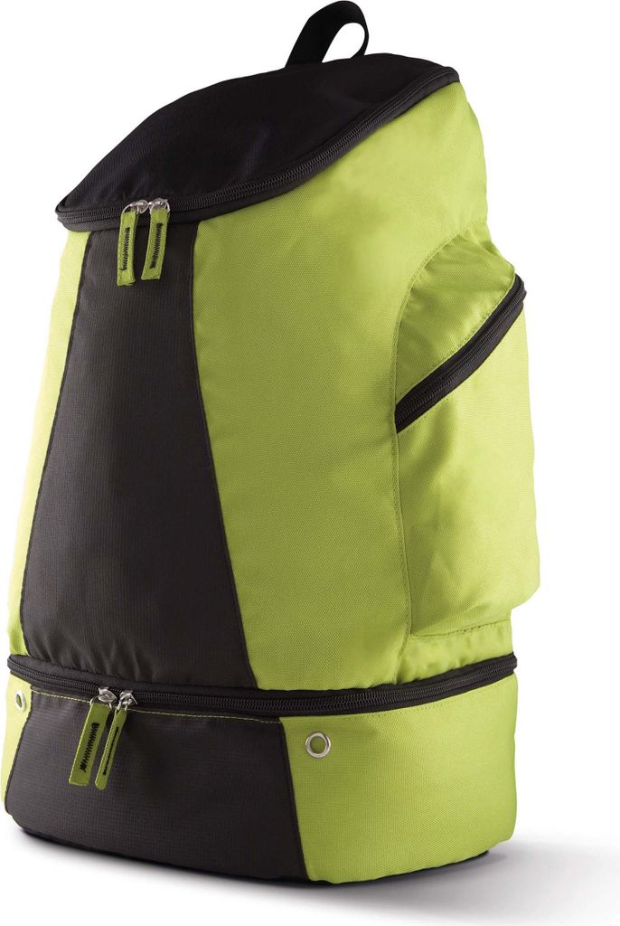 Kimood Sportrucksack Training Backpack Sport Freizeit Schule Reise, Größe:U, Farbe:Red/Black