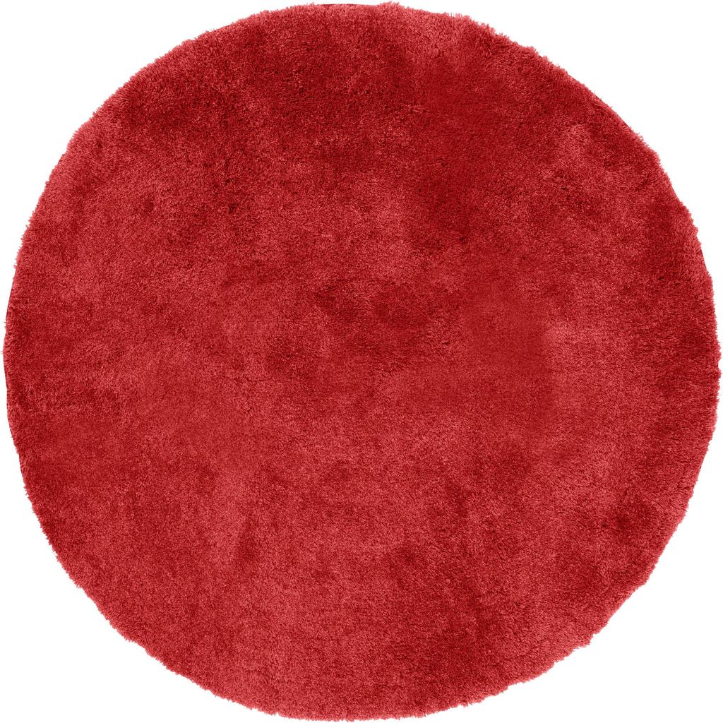 Erwin Müller Badematte Kefalonia" rot rund: 120 cm Ø"
