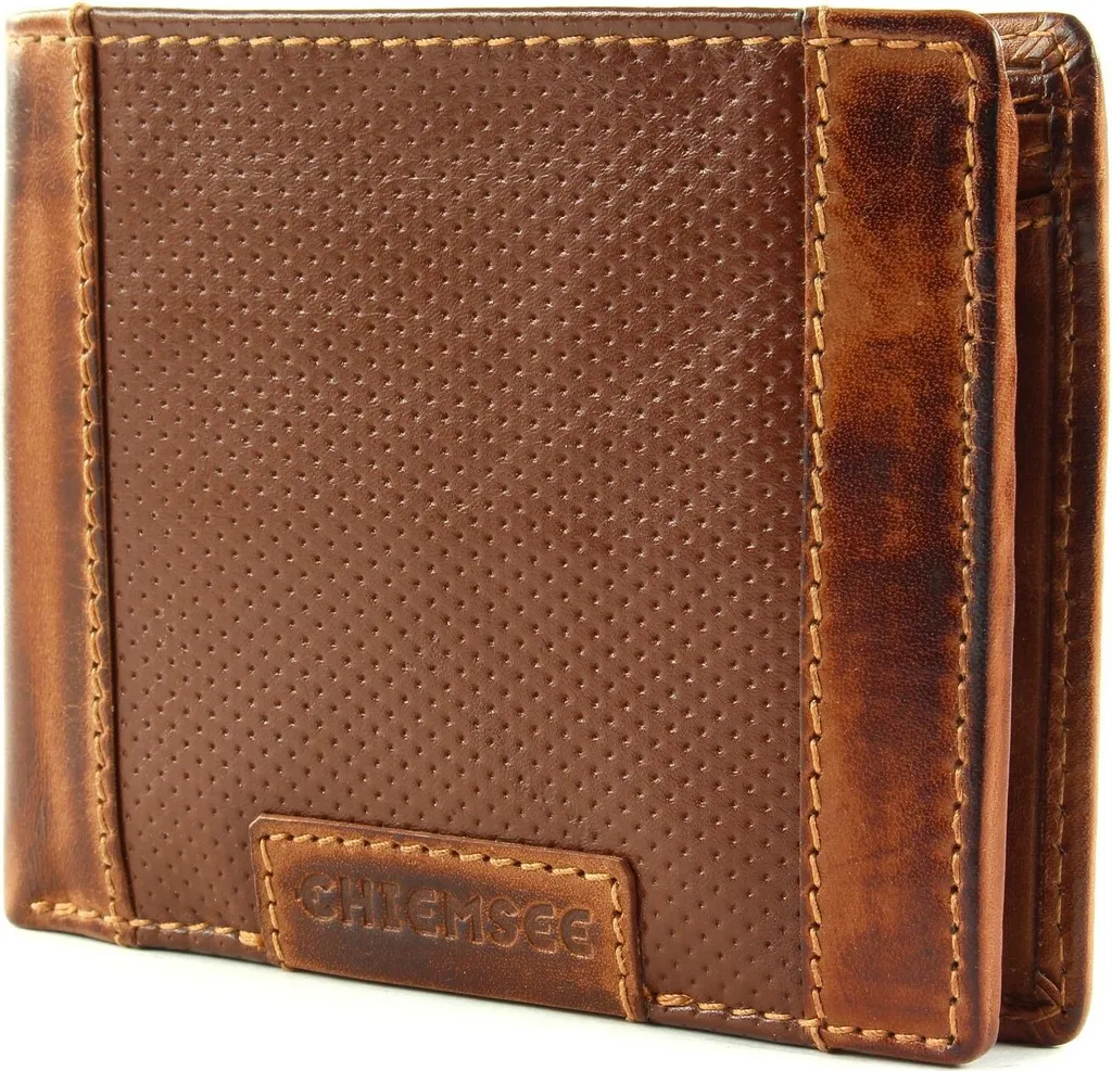 Portafoglio Professionale CHIEMSEE Birma Pelle Cognac - Eleganza Marrone