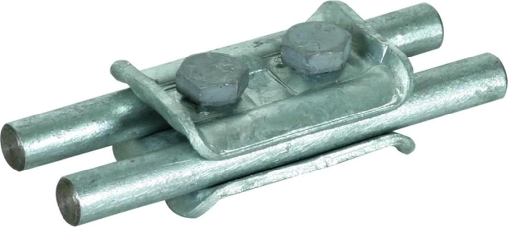 DEHN Parallelverbinder, St/tZn, Rd 7-10 mm, 1 Stk. Produktbild 