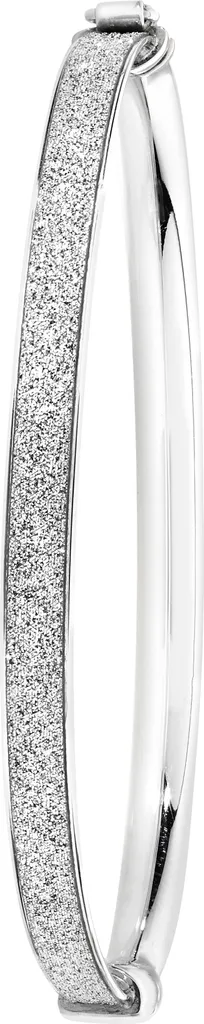 Bracelet Jonc Ouvrant Bébé en Argent 925 Massif, Largeur 3mm Poli
