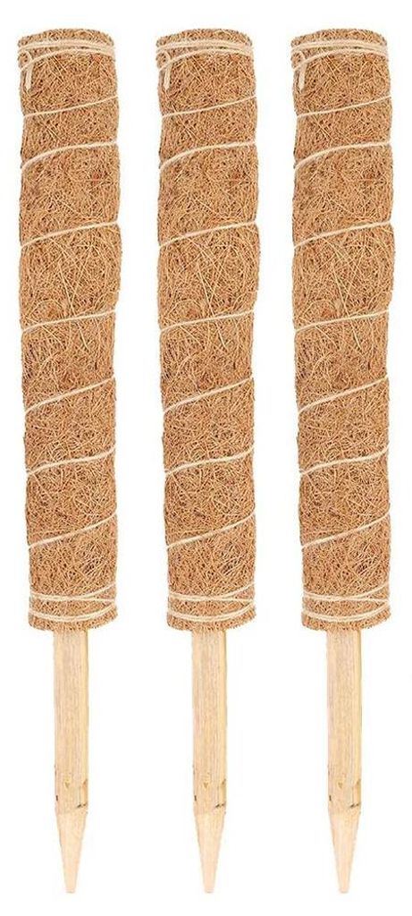 3 ks 450 mm kokosový totemový sloupek mechová tyč vláknitá Obrázek produktu 
