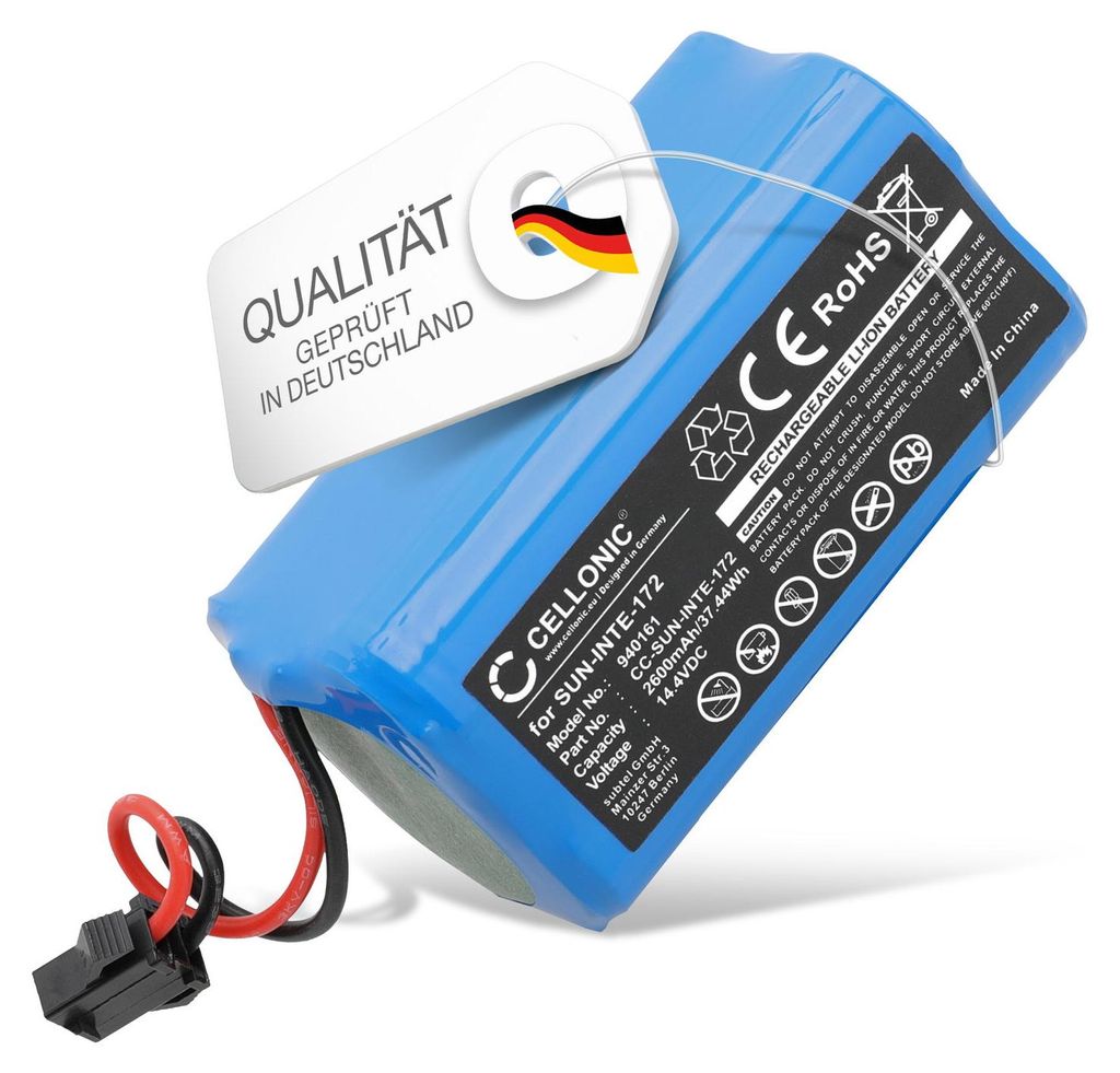 CELLONIC 1x Akku für Staubsauger Kompatibel mit Lefant Produktbild 