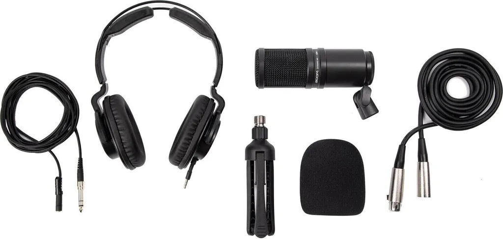 Kit Podcast Zoom ZDM-1 Solution Tout-en-un pour Créateurs de Contenu
