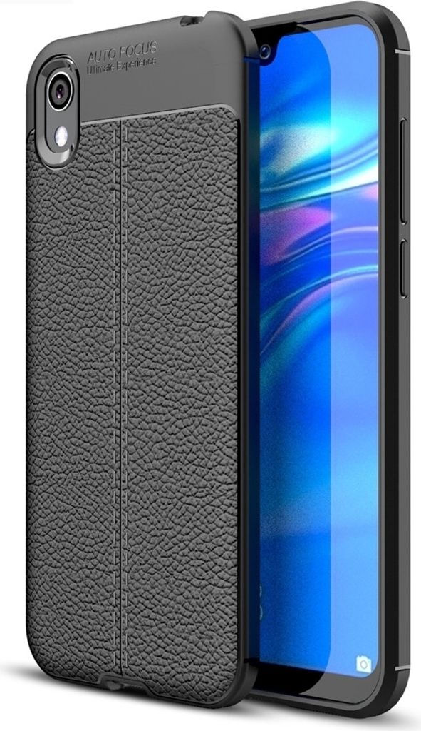 Mobigear Luxury HONOR 8S Hülle Flexibles TPU Backcover - Schwarz