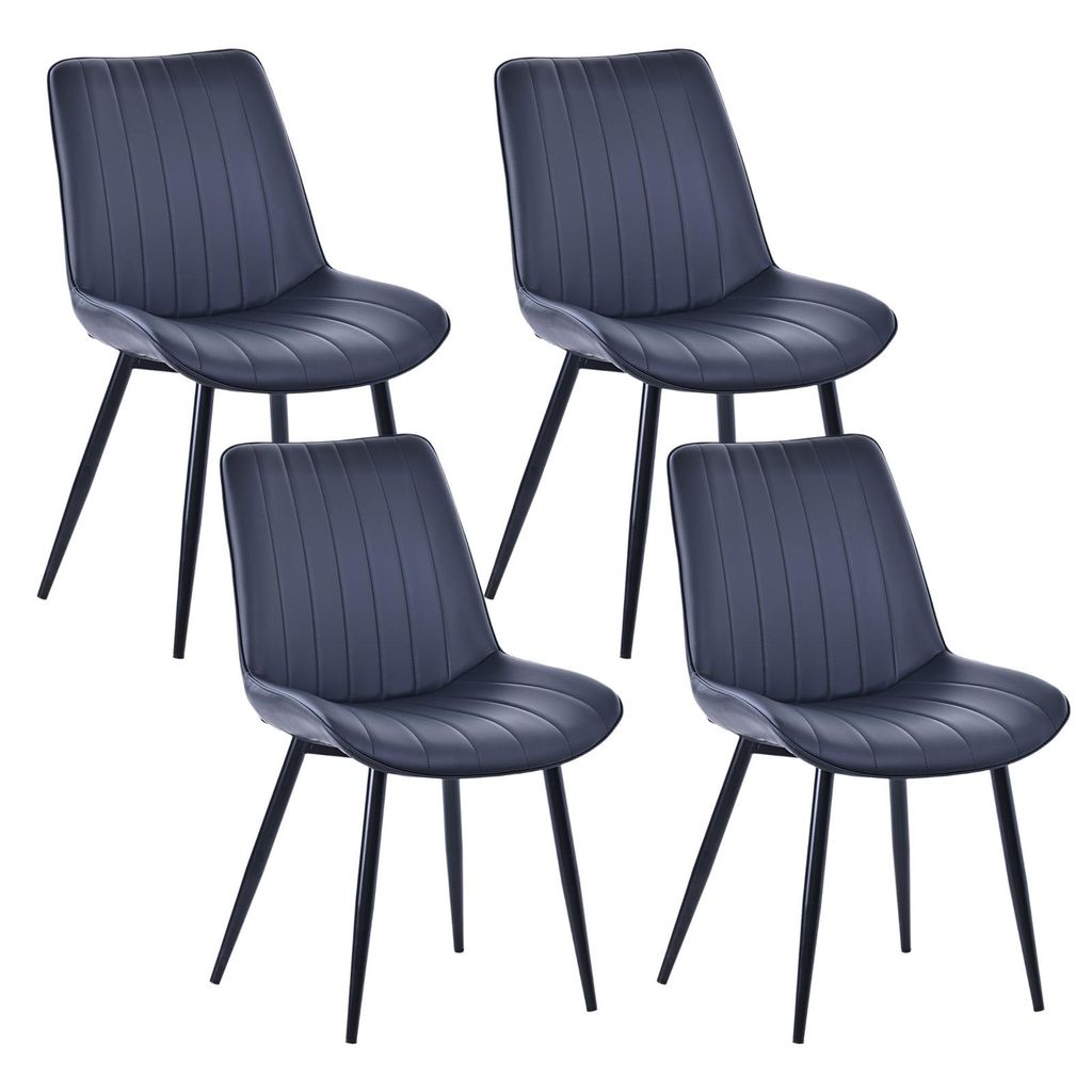 Lot de 4 chaises de salle à manger HOMAVO – Chaises Image du produit 
