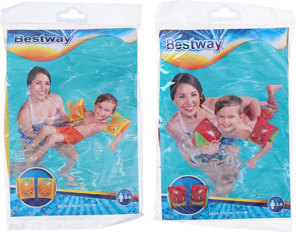 Bestway - rękawki do pływania dla dzieci 23x15 cm (Ananas) Zdjęcie produktu 