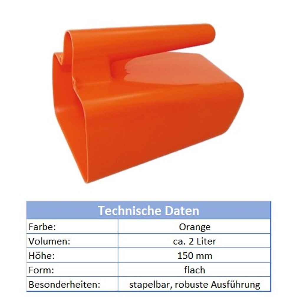 Lindemann Ösfass 2,0 L orange