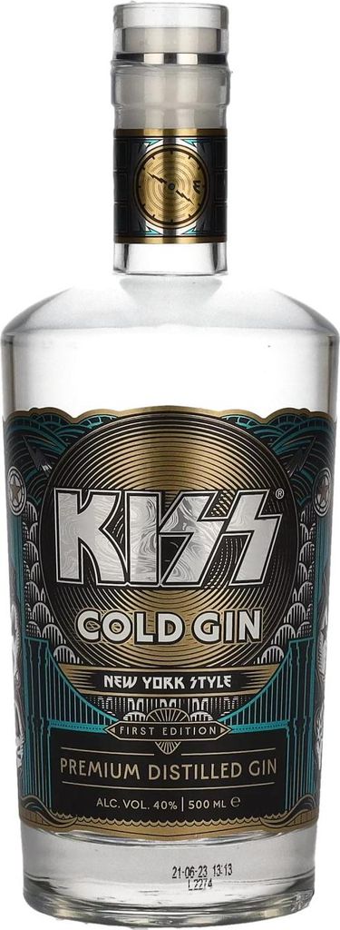 Kiss COLD GIN Premium Distilled 40% Vol. 0,5l Image du produit 