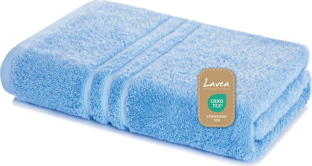 Lavea® Saunatuch 80x200 cm – Hochwertiges, Saugstarkes Produktbild 