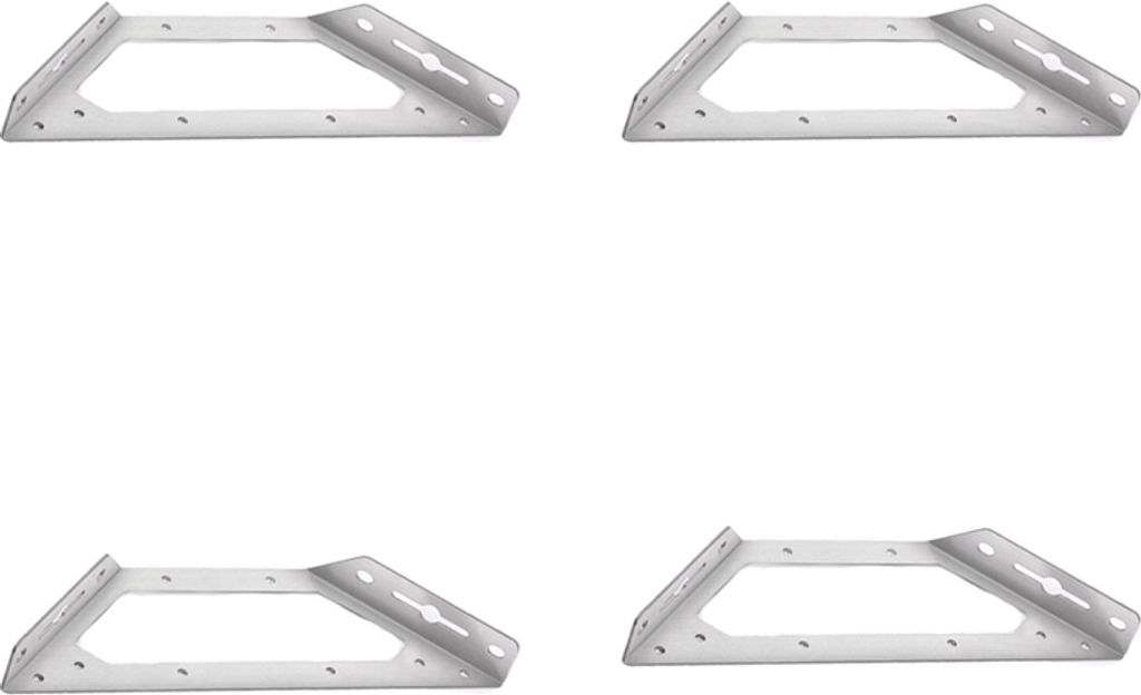 INF Multifunktionale Eckwinkel - Mittel, 4er-Set