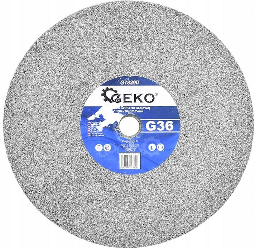 Ściernica do szlifierki stołowej 150 x 16 x 12,7 mm P36 Zdjęcie produktu 