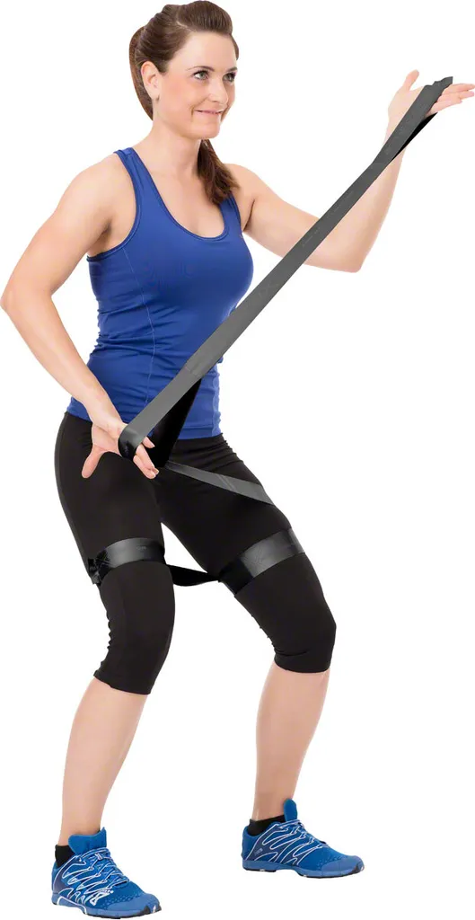 Bande Élastique Musculation Theraband CLX Noir 2m pour Renforcement Lourd