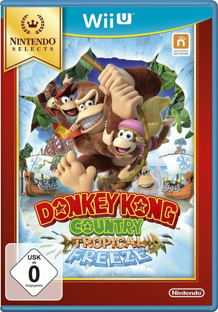 Donkey Kong Tropical Freeze Selects Wii U Produktbild 
