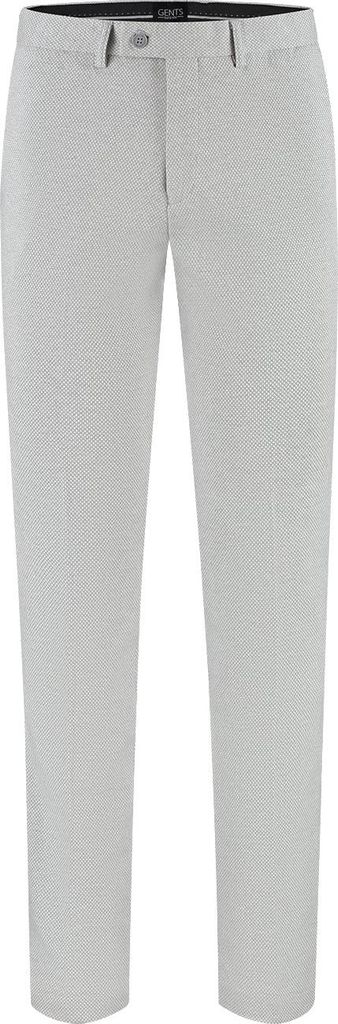 GENTS - Stretch-Hose hellgrau - Polyester, Baumwolle - Hellgrau - Größe 44/S